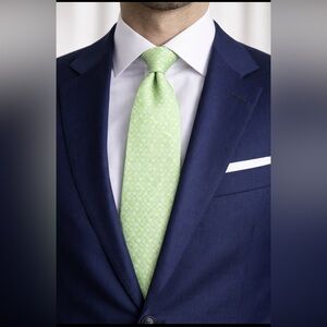 Pineda Covalin Pastel Green Patterned Tie